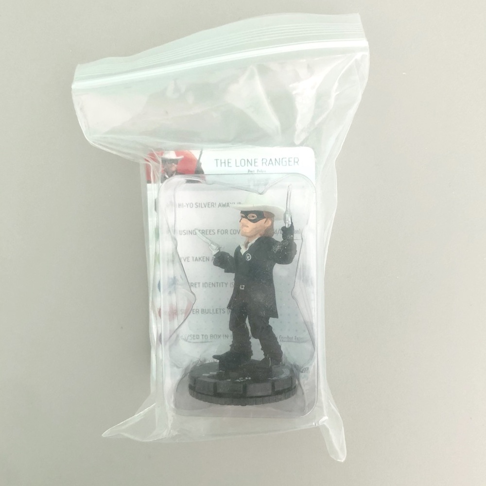 Like New #001 The Lone Ranger Figure HeroClix Game Series by WizKids